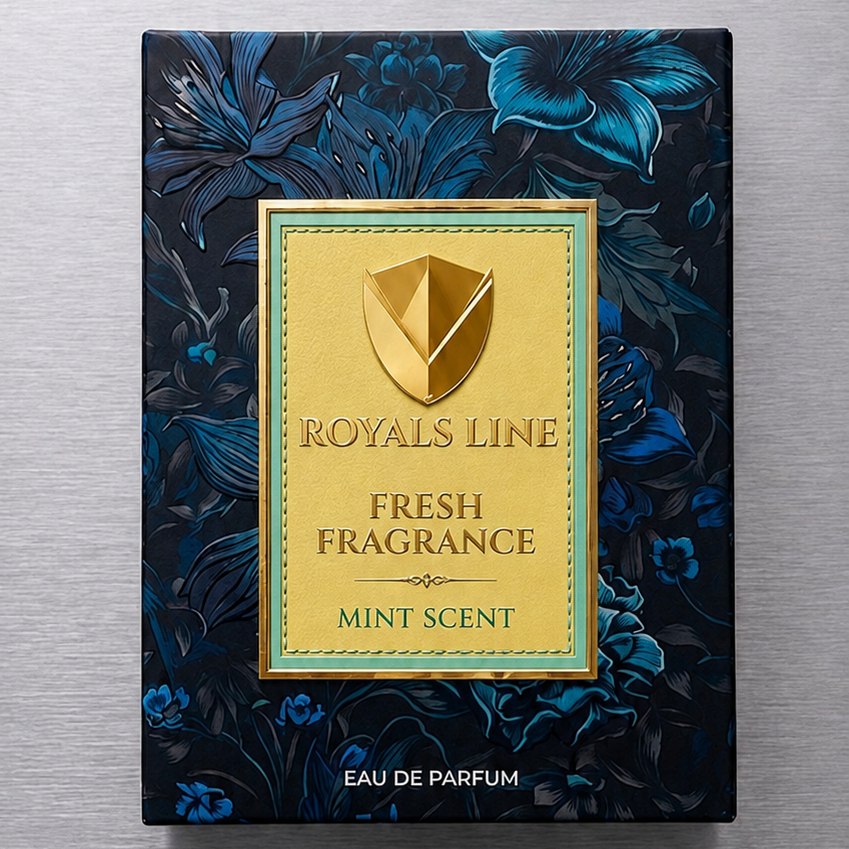 Royals Line Fresh Fragrance - Mint Scent Eau de Parfum 50ml